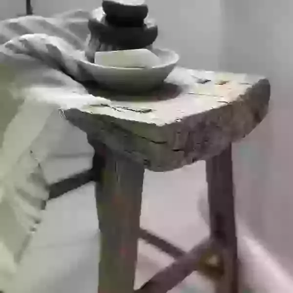 Unique Elm  Stool